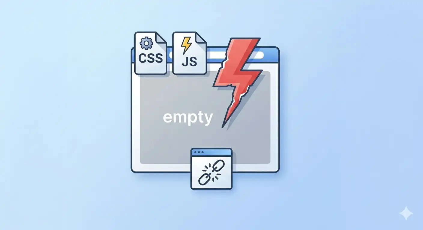 Error en carga de estilos