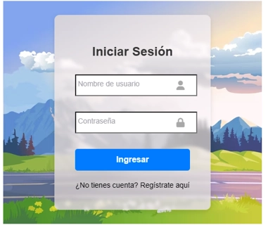 muestra de login form 11